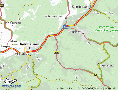 MICHELIN Kassel map - ViaMichelin