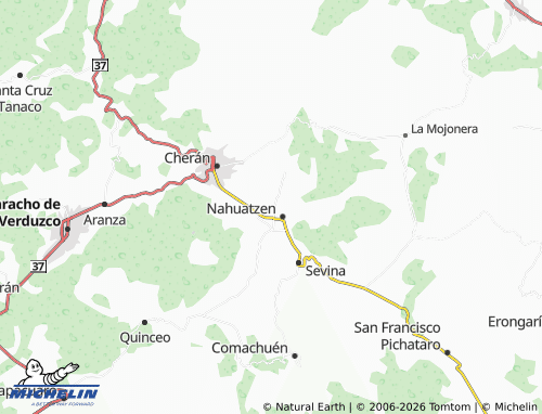 Mappa MICHELIN Cuarto - ViaMichelin