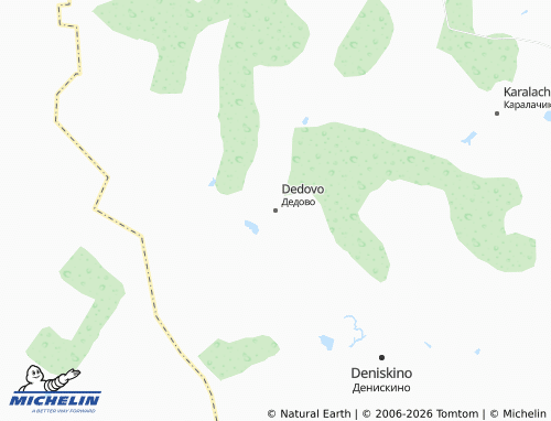 MICHELIN-Landkarte Dedovo - ViaMichelin