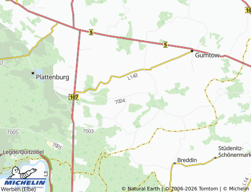 Mappa MICHELIN Söllenthin - ViaMichelin
