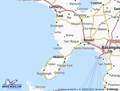 MICHELIN-Landkarte Sampaguita - ViaMichelin