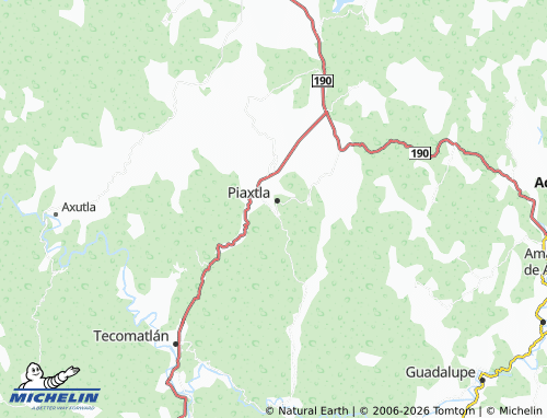 MICHELIN Segunda map - ViaMichelin