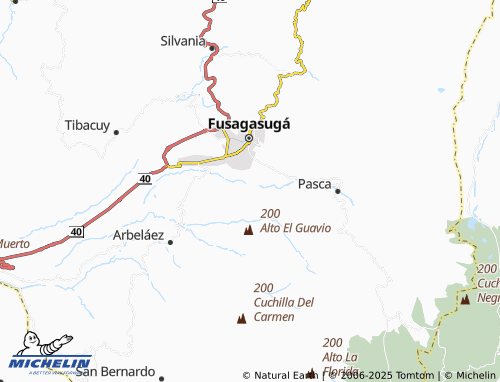 MICHELIN Sardinas map - ViaMichelin