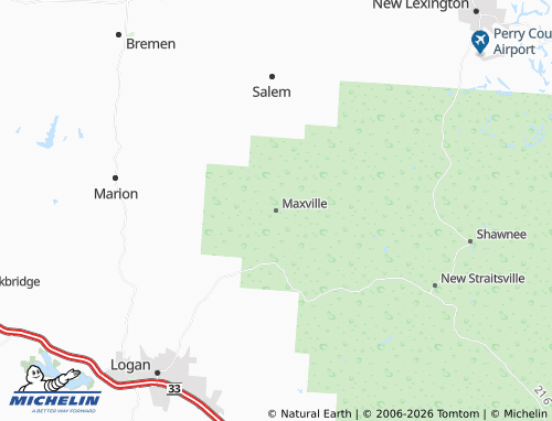 Mappa MICHELIN Maxville - ViaMichelin