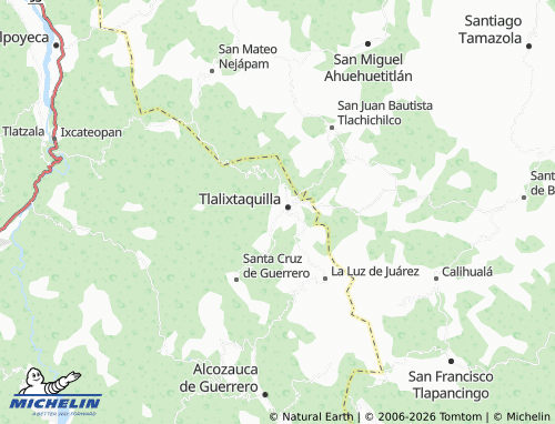 Mapa MICHELIN El Calvario - ViaMichelin