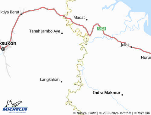 Mapa MICHELIN Padang Meuria - ViaMichelin