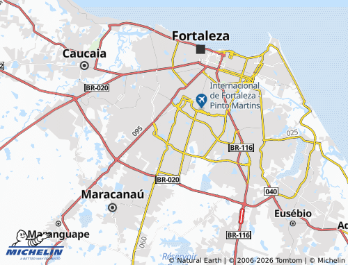 Mappa MICHELIN Jardim Cearense - ViaMichelin