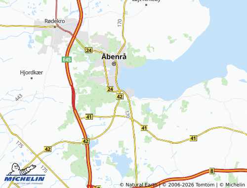 MICHELIN Styrt-om map - ViaMichelin