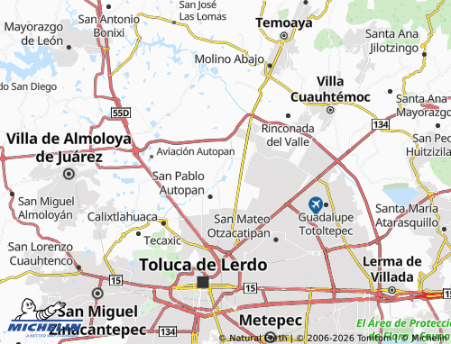 Kaart MICHELIN Jicaltepec Autopan - ViaMichelin