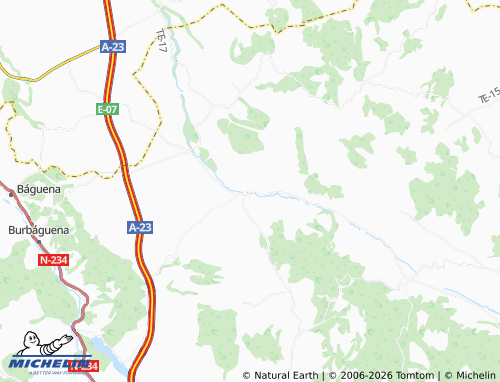 Kaart MICHELIN Lagueruela - ViaMichelin