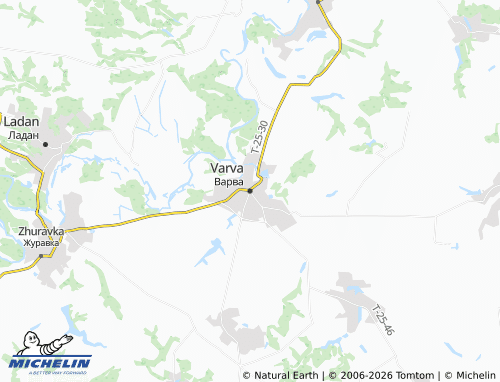 Mappa MICHELIN Varva - ViaMichelin