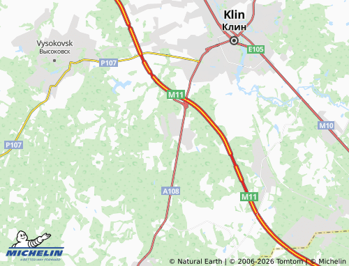 Carte MICHELIN Reshotkino - ViaMichelin