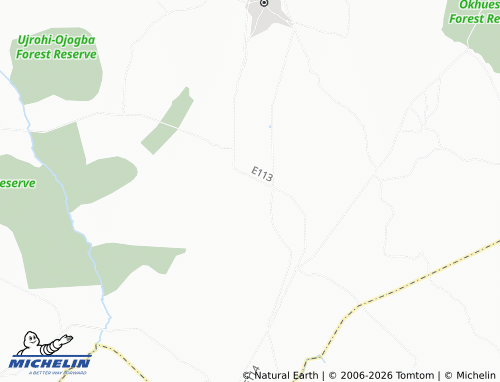 MICHELIN Ologhe map - ViaMichelin
