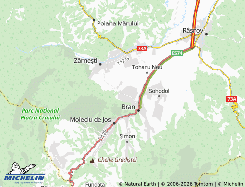 Carte MICHELIN Predeluț - ViaMichelin