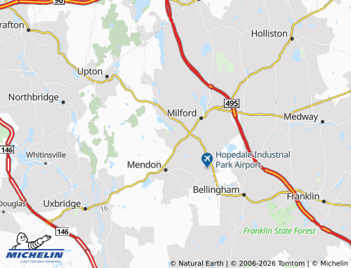 Carte MICHELIN Hopedale - ViaMichelin
