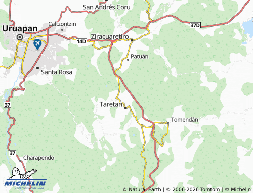 Mapa MICHELIN Alto - ViaMichelin