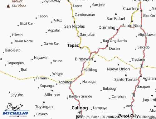MICHELIN San Roque map - ViaMichelin