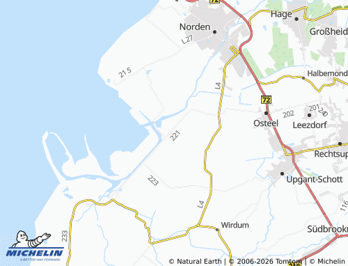 MICHELIN Neuwesteel map - ViaMichelin