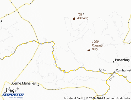 Mappa MICHELIN Hocalar - ViaMichelin