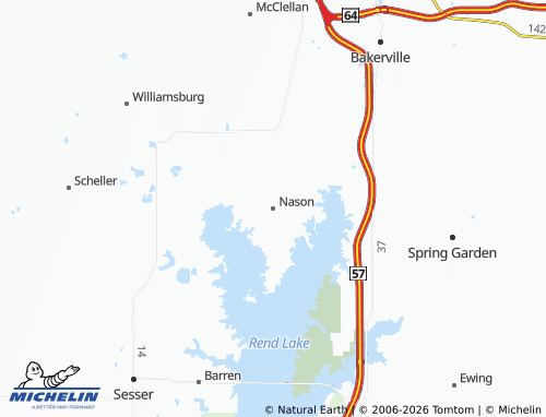 Mappa MICHELIN Nason - ViaMichelin