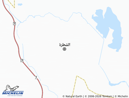 MICHELIN Al Shatra map - ViaMichelin