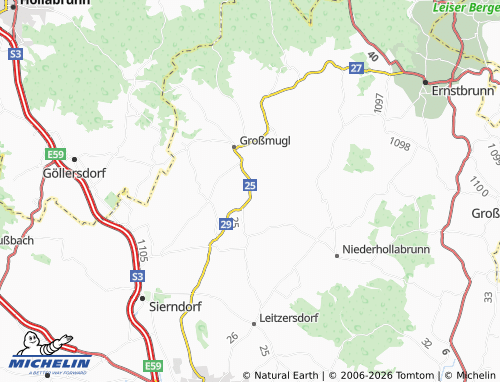 MICHELIN Roseldorf map - ViaMichelin