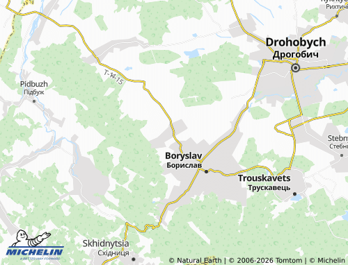 Mappa MICHELIN Popeli - ViaMichelin