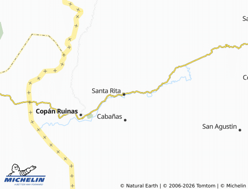 MICHELIN Santa Rita map - ViaMichelin