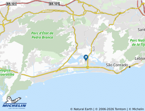 Mappa MICHELIN Favela Vila Autódromo - ViaMichelin