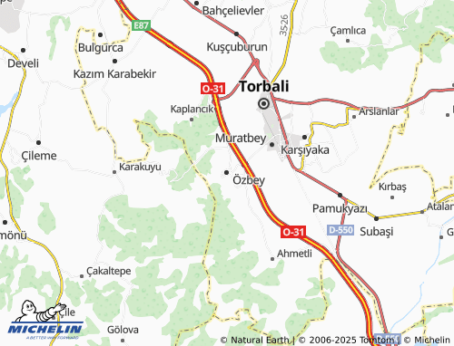 MICHELIN-Landkarte Özbey - ViaMichelin