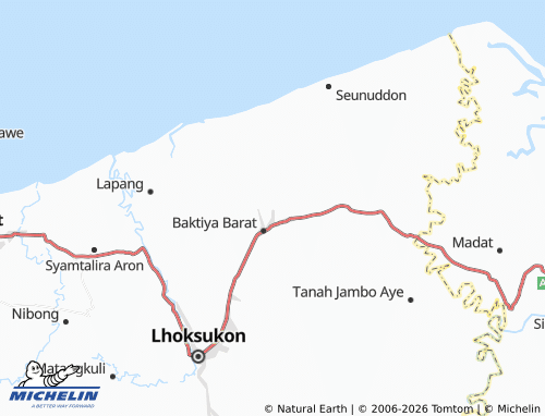 Mapa MICHELIN Blang Seunong - ViaMichelin