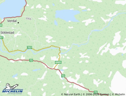 MICHELIN-Landkarte Vuku - ViaMichelin