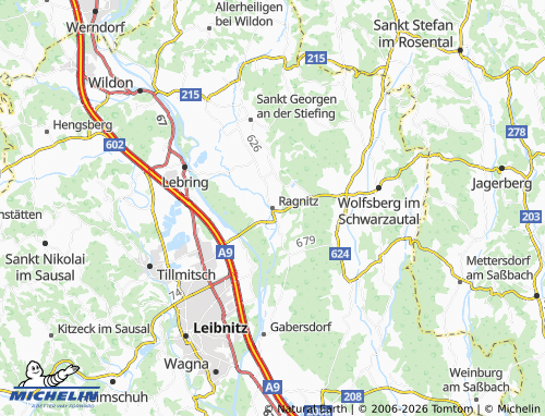 Mapa MICHELIN Ragnitz - ViaMichelin