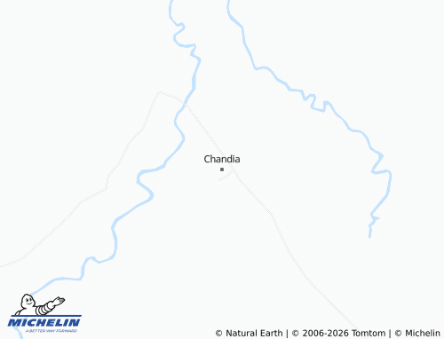 Kaart MICHELIN Chandia - ViaMichelin