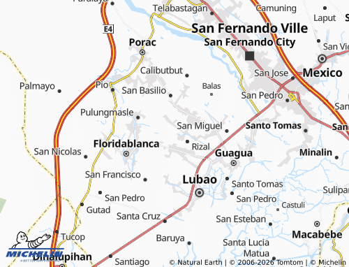 MICHELIN Natividad map - ViaMichelin