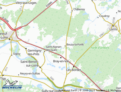 MICHELIN La Petite Métairie map - ViaMichelin