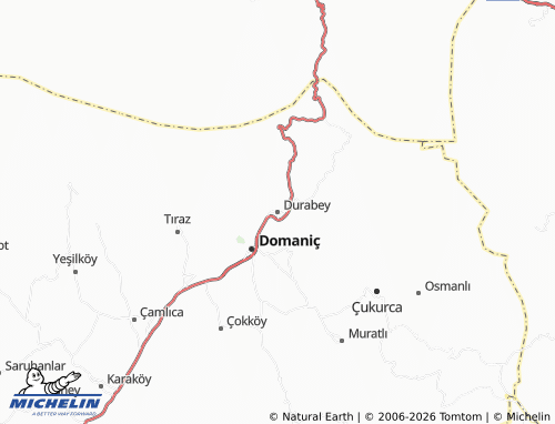 MICHELIN Durabey map - ViaMichelin