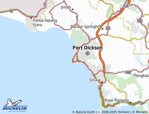 MICHELIN Taman Putera map - ViaMichelin