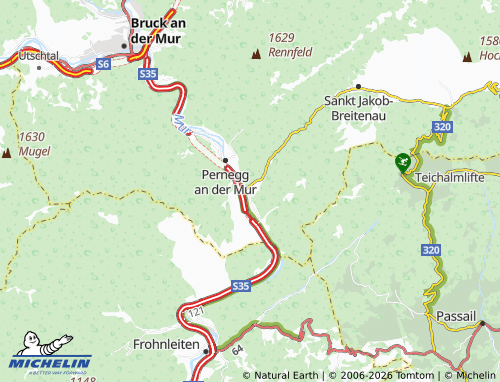 MICHELIN Mautstatt map - ViaMichelin