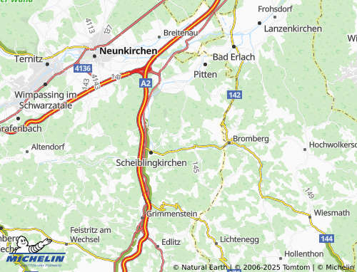MICHELIN-Landkarte Weingarten - ViaMichelin