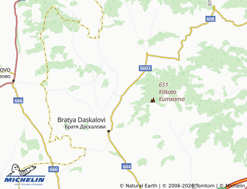 Mapa MICHELIN Golyam dol - ViaMichelin