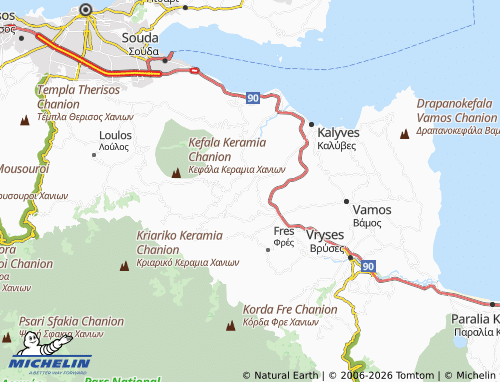 Carte MICHELIN Machairoi - ViaMichelin
