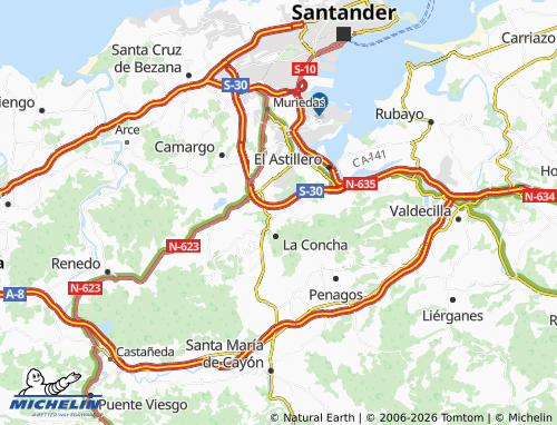 Carte MICHELIN Bofetán - ViaMichelin