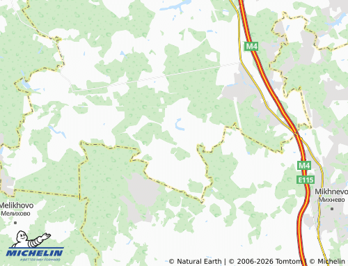 Carte MICHELIN Glotayevo - ViaMichelin