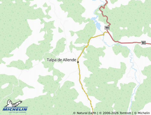 MICHELIN San Rafael map - ViaMichelin
