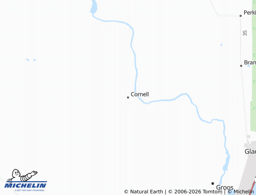 Mappa MICHELIN Cornell - ViaMichelin