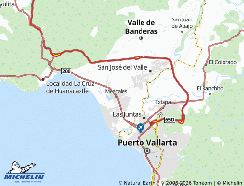 MICHELIN Monte Sinaí map - ViaMichelin