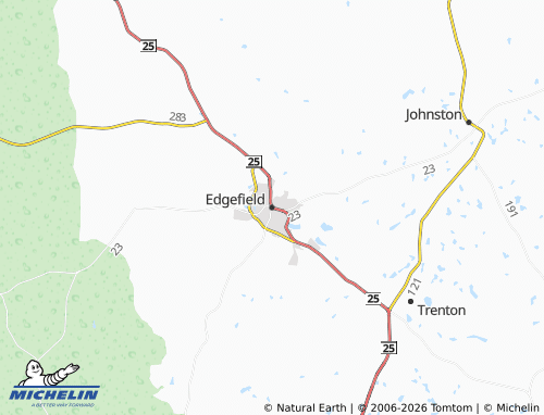 Carte MICHELIN Edgefield - ViaMichelin