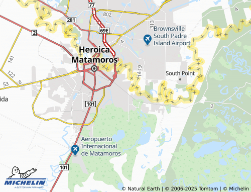 Carte MICHELIN Hacienda del Prado - ViaMichelin