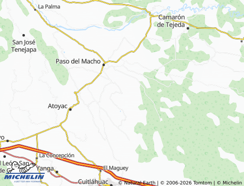 Mapa MICHELIN San José Balsa Camarón - ViaMichelin
